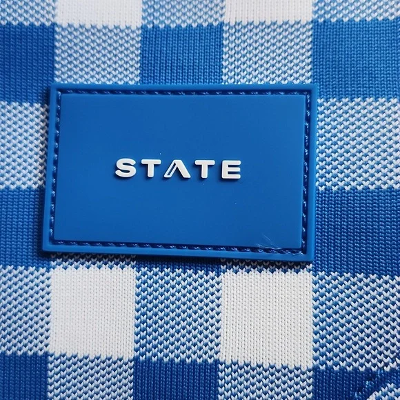 State Intarsia Kane Kids Travel Gingham